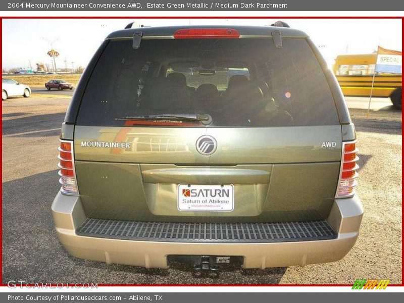 Estate Green Metallic / Medium Dark Parchment 2004 Mercury Mountaineer Convenience AWD