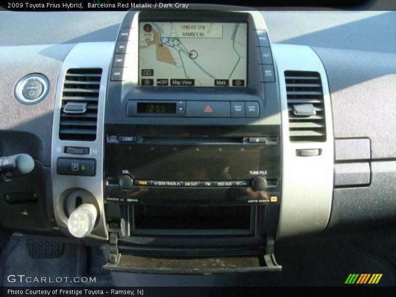 Barcelona Red Metallic / Dark Gray 2009 Toyota Prius Hybrid