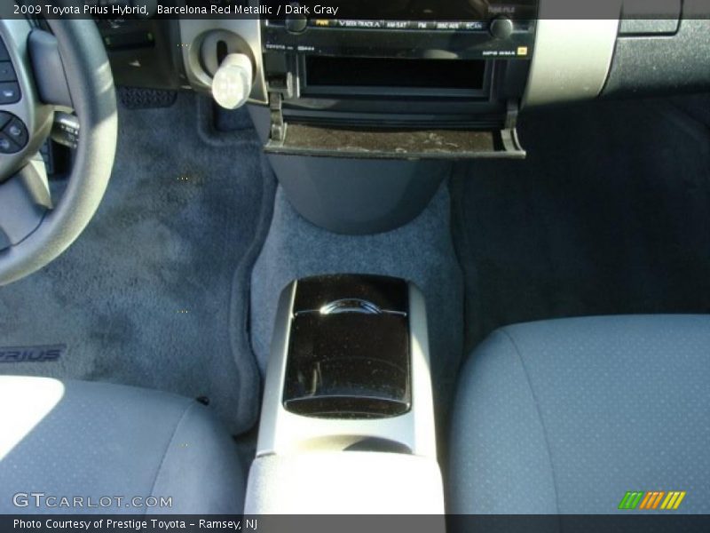 Barcelona Red Metallic / Dark Gray 2009 Toyota Prius Hybrid