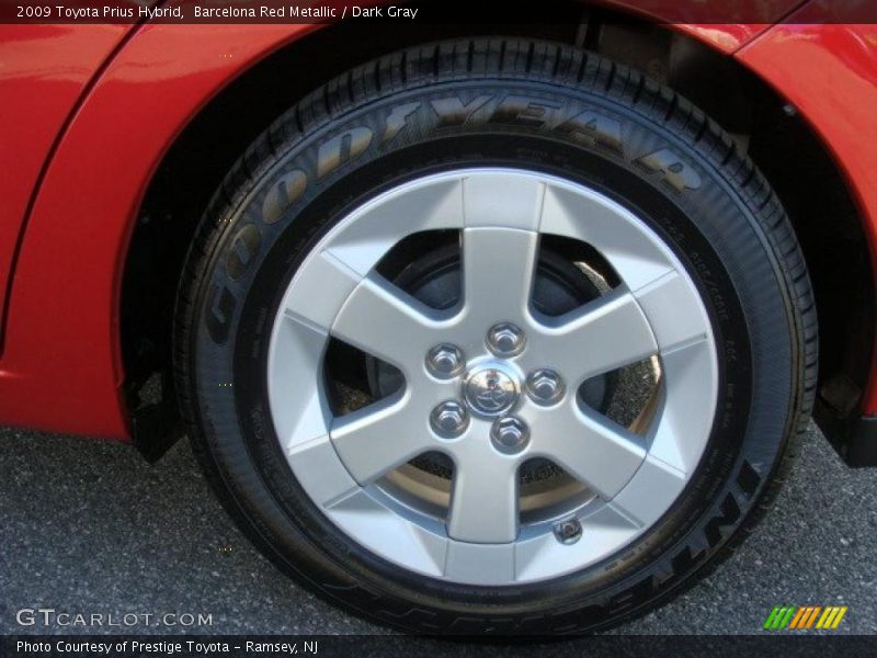 Barcelona Red Metallic / Dark Gray 2009 Toyota Prius Hybrid