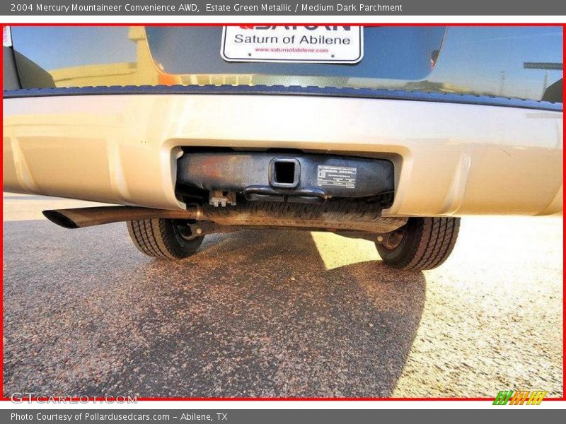 Estate Green Metallic / Medium Dark Parchment 2004 Mercury Mountaineer Convenience AWD