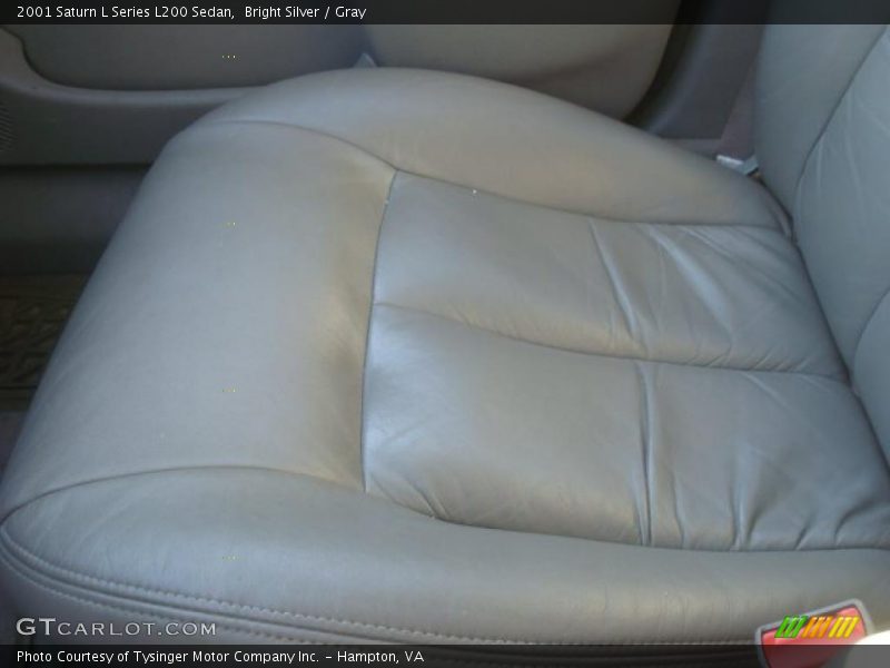 Bright Silver / Gray 2001 Saturn L Series L200 Sedan