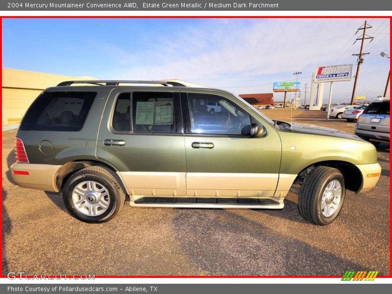 Estate Green Metallic / Medium Dark Parchment 2004 Mercury Mountaineer Convenience AWD