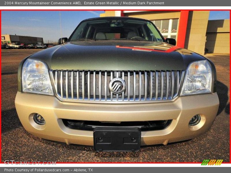 Estate Green Metallic / Medium Dark Parchment 2004 Mercury Mountaineer Convenience AWD