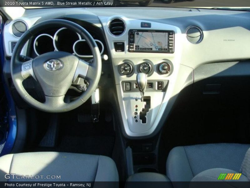 Blue Streak Metallic / Ash Gray 2010 Toyota Matrix S AWD