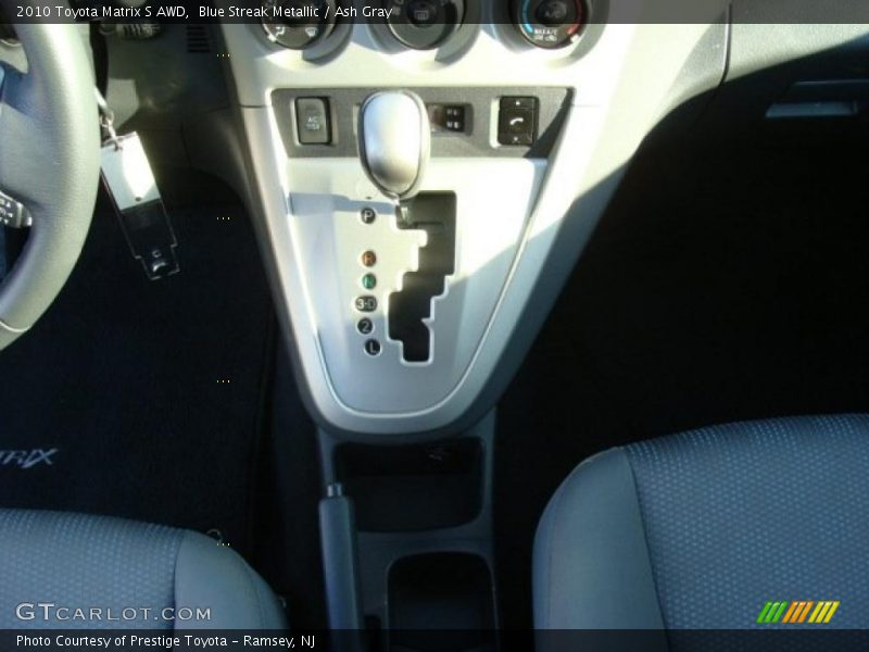 Blue Streak Metallic / Ash Gray 2010 Toyota Matrix S AWD