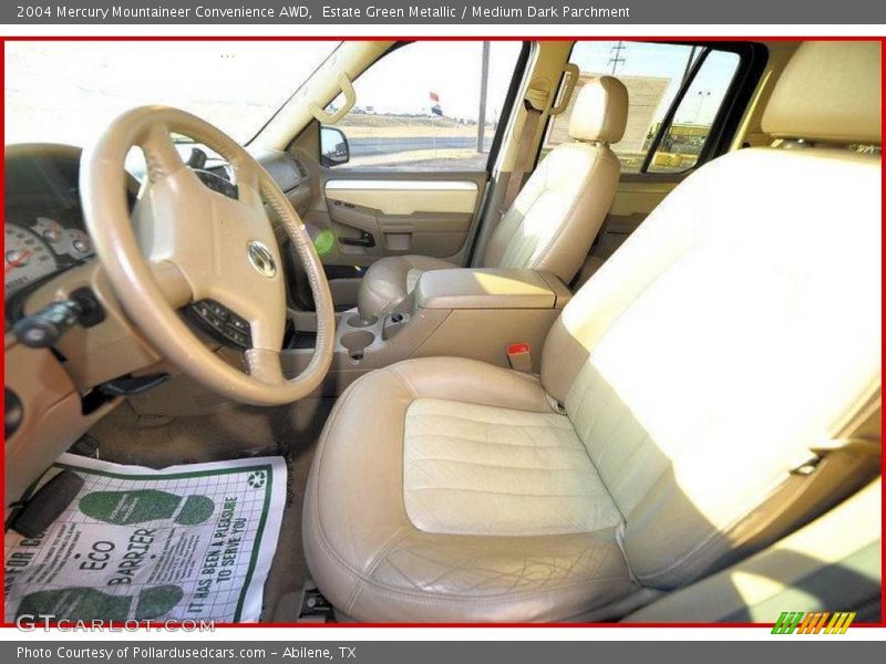 Estate Green Metallic / Medium Dark Parchment 2004 Mercury Mountaineer Convenience AWD
