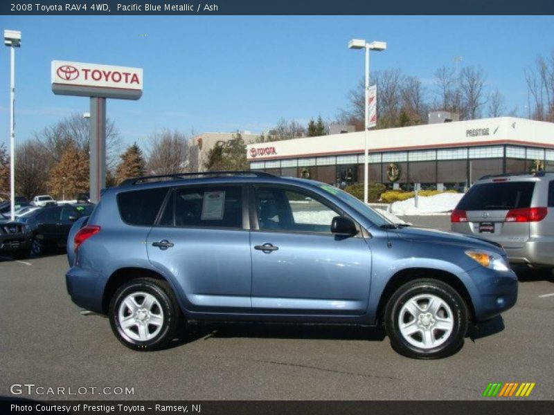 Pacific Blue Metallic / Ash 2008 Toyota RAV4 4WD