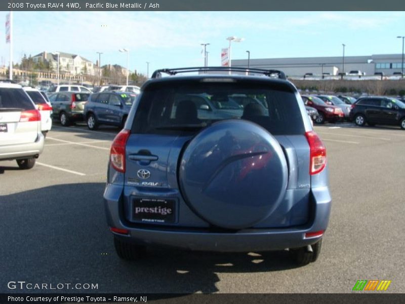 Pacific Blue Metallic / Ash 2008 Toyota RAV4 4WD