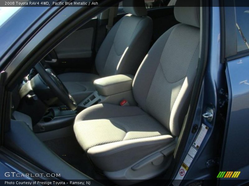 Pacific Blue Metallic / Ash 2008 Toyota RAV4 4WD