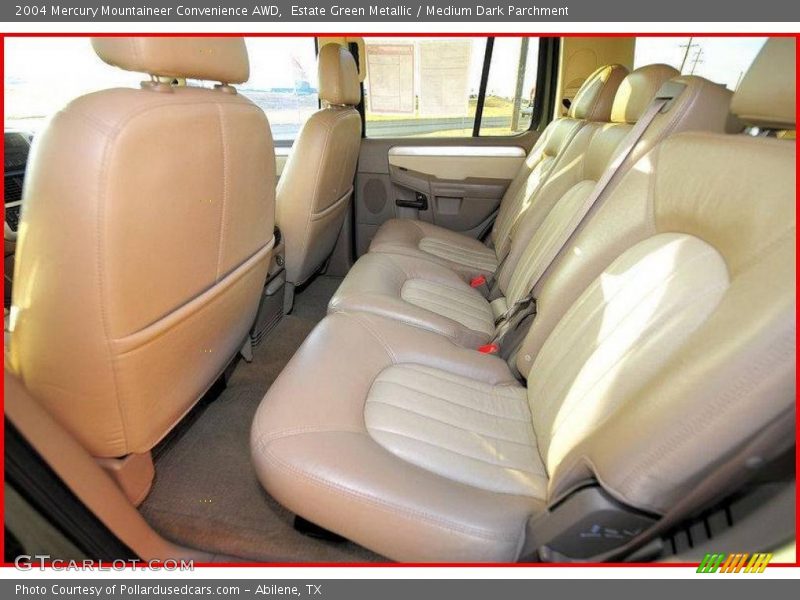 Estate Green Metallic / Medium Dark Parchment 2004 Mercury Mountaineer Convenience AWD