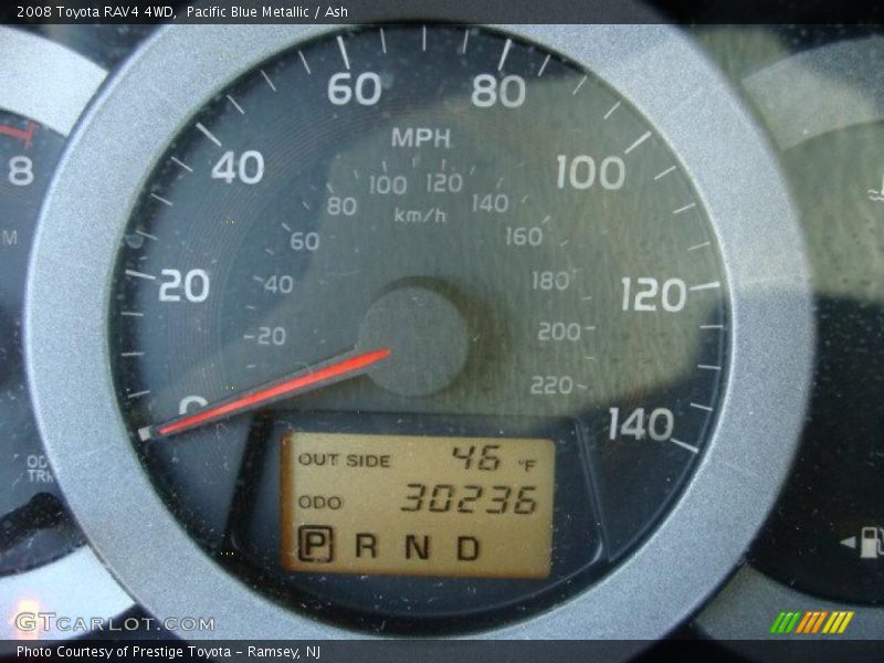 Pacific Blue Metallic / Ash 2008 Toyota RAV4 4WD