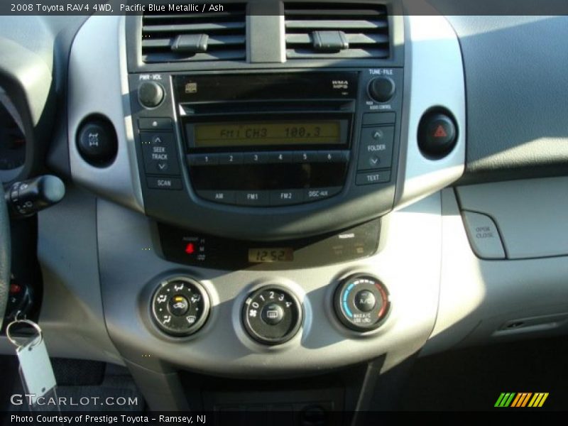 Pacific Blue Metallic / Ash 2008 Toyota RAV4 4WD