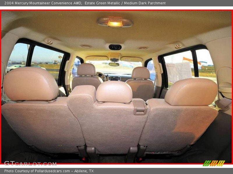 Estate Green Metallic / Medium Dark Parchment 2004 Mercury Mountaineer Convenience AWD