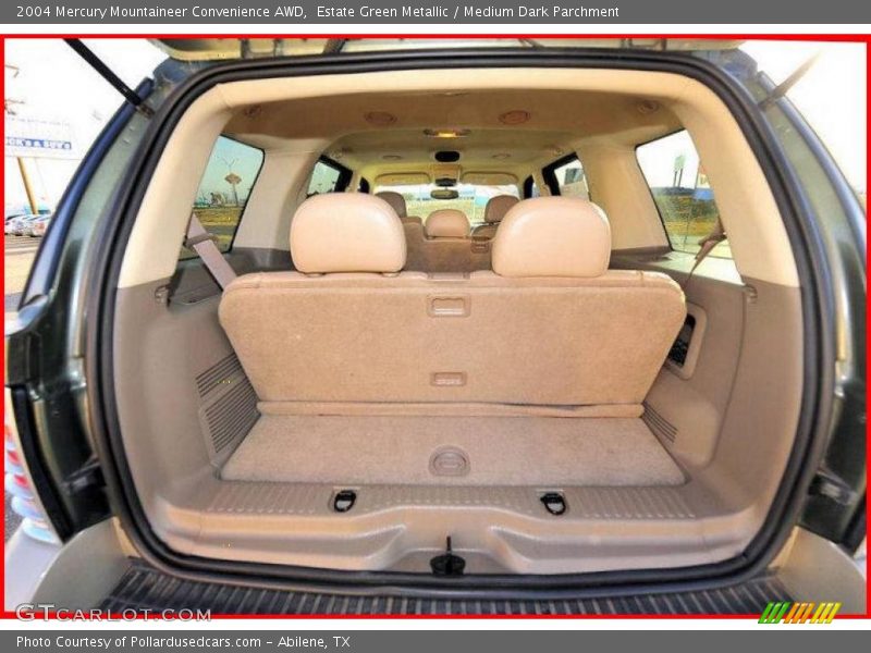 Estate Green Metallic / Medium Dark Parchment 2004 Mercury Mountaineer Convenience AWD