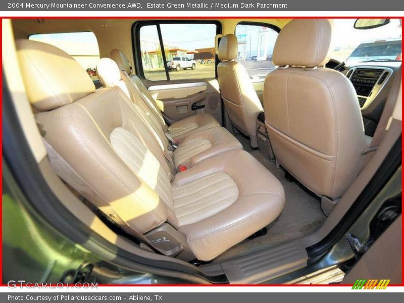 Estate Green Metallic / Medium Dark Parchment 2004 Mercury Mountaineer Convenience AWD