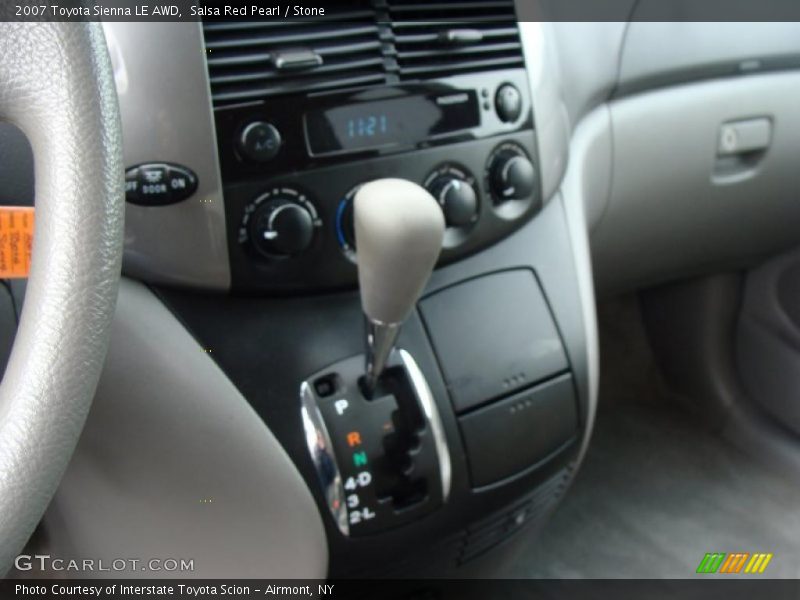 Salsa Red Pearl / Stone 2007 Toyota Sienna LE AWD