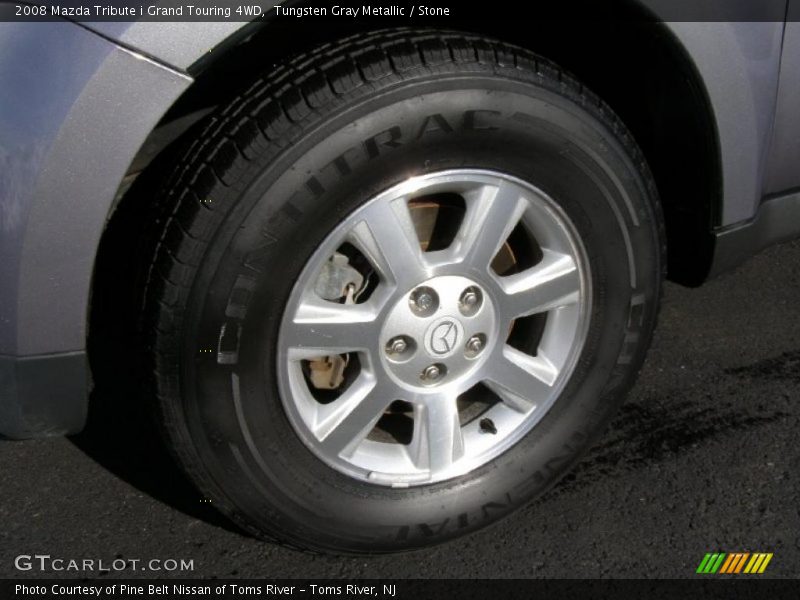 Tungsten Gray Metallic / Stone 2008 Mazda Tribute i Grand Touring 4WD