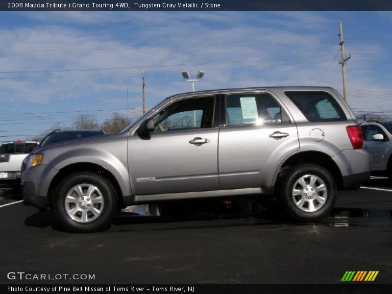 Tungsten Gray Metallic / Stone 2008 Mazda Tribute i Grand Touring 4WD