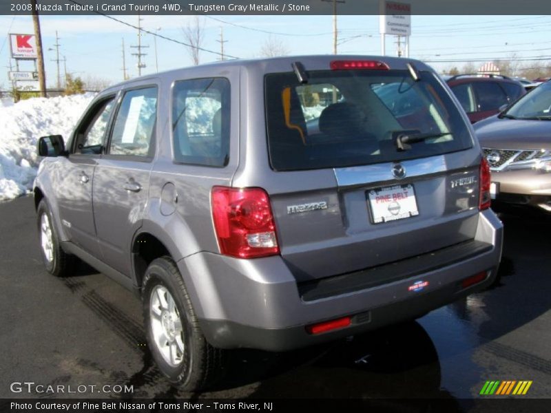 Tungsten Gray Metallic / Stone 2008 Mazda Tribute i Grand Touring 4WD