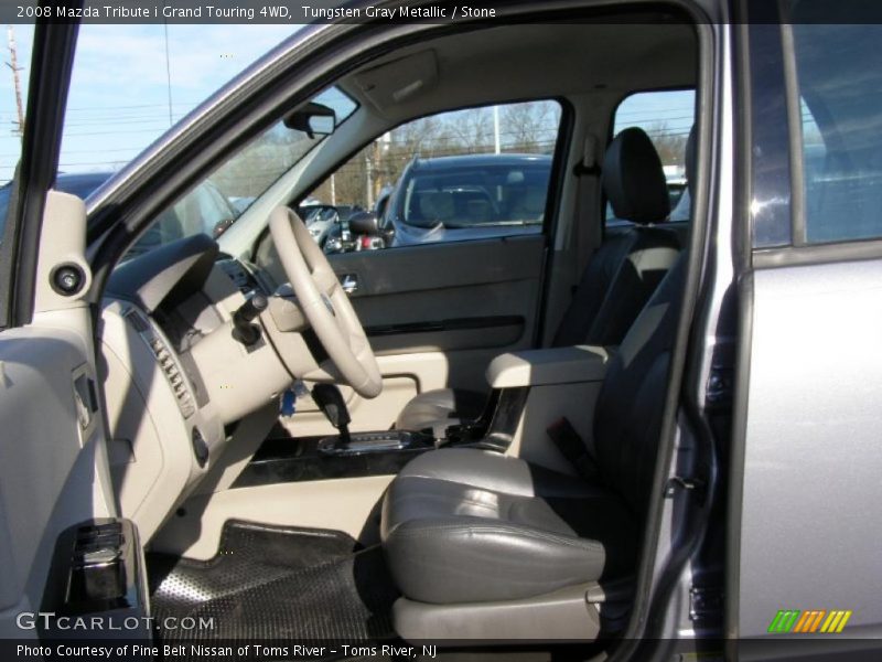 Tungsten Gray Metallic / Stone 2008 Mazda Tribute i Grand Touring 4WD