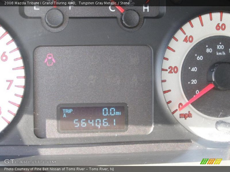 Tungsten Gray Metallic / Stone 2008 Mazda Tribute i Grand Touring 4WD