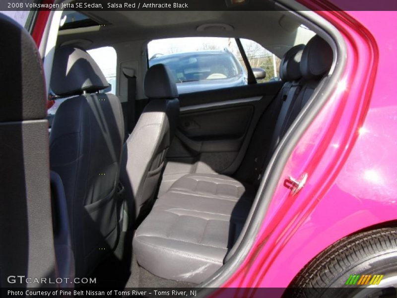Salsa Red / Anthracite Black 2008 Volkswagen Jetta SE Sedan