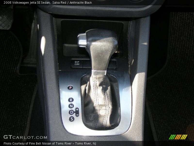 Salsa Red / Anthracite Black 2008 Volkswagen Jetta SE Sedan