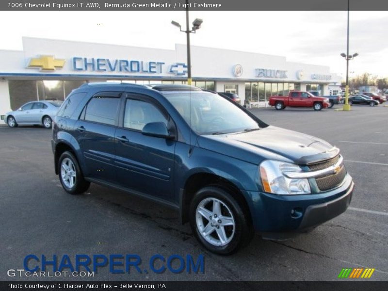 Bermuda Green Metallic / Light Cashmere 2006 Chevrolet Equinox LT AWD