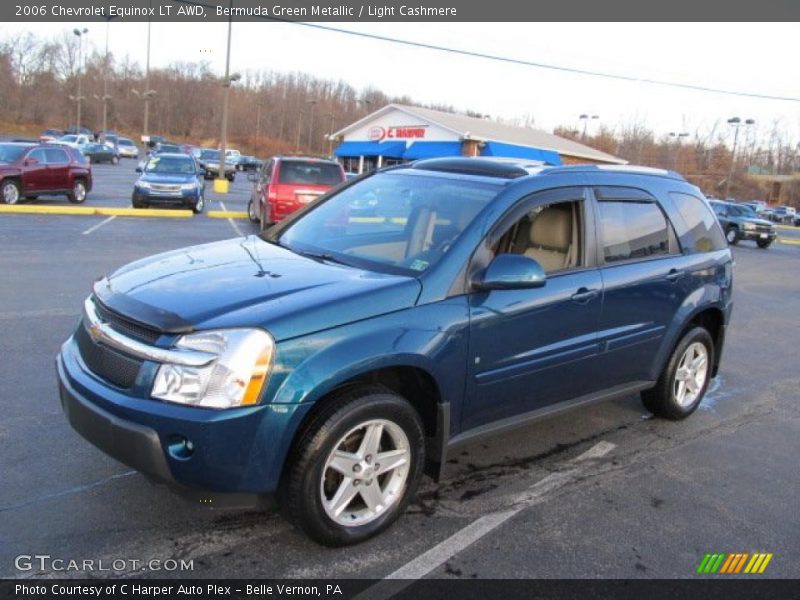 Bermuda Green Metallic / Light Cashmere 2006 Chevrolet Equinox LT AWD