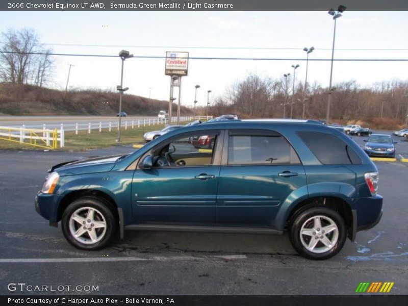 Bermuda Green Metallic / Light Cashmere 2006 Chevrolet Equinox LT AWD