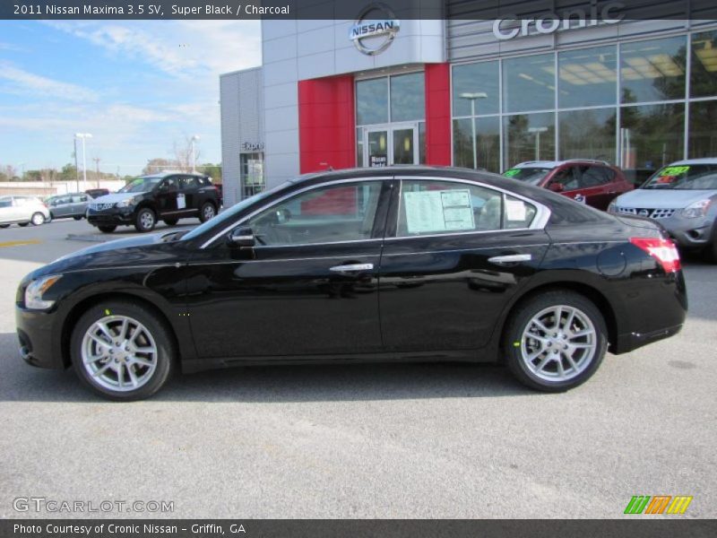 Super Black / Charcoal 2011 Nissan Maxima 3.5 SV