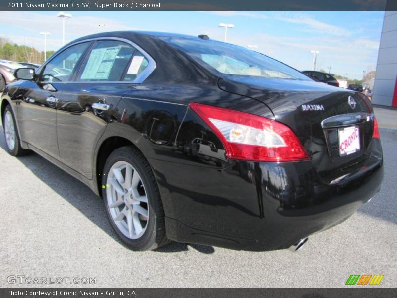 Super Black / Charcoal 2011 Nissan Maxima 3.5 SV