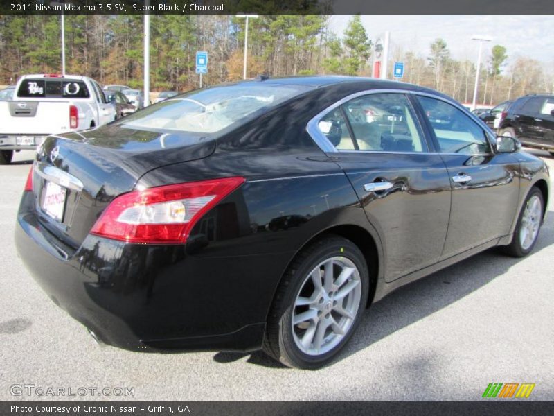 Super Black / Charcoal 2011 Nissan Maxima 3.5 SV