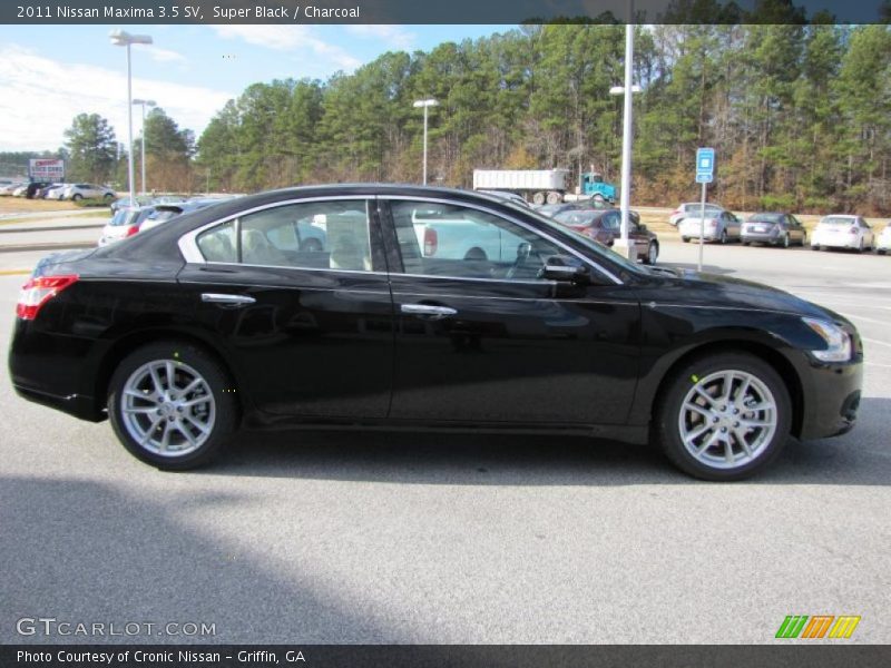 Super Black / Charcoal 2011 Nissan Maxima 3.5 SV