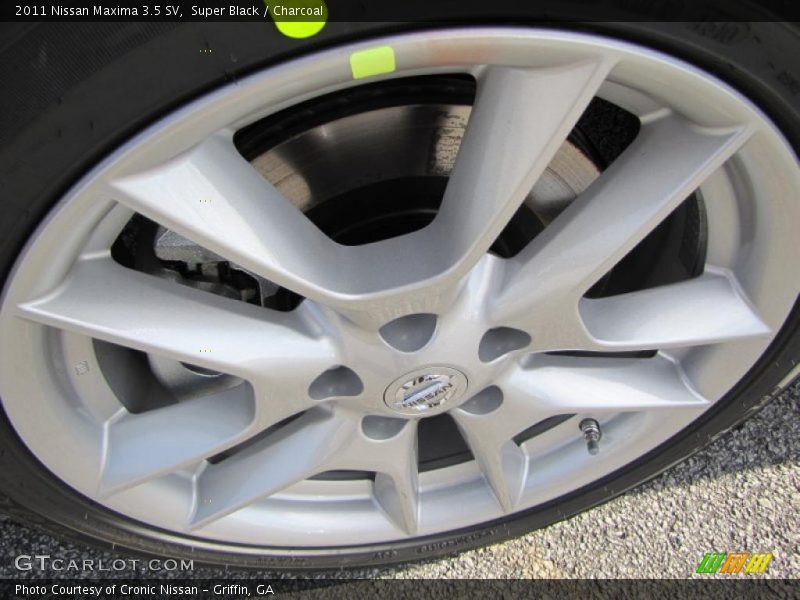 Super Black / Charcoal 2011 Nissan Maxima 3.5 SV