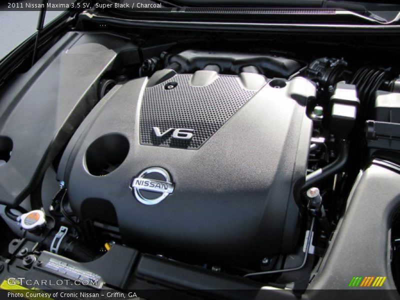Super Black / Charcoal 2011 Nissan Maxima 3.5 SV
