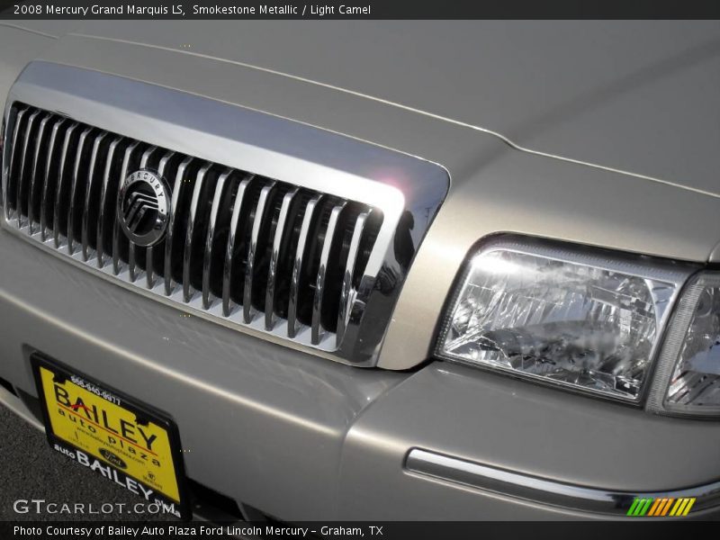 Smokestone Metallic / Light Camel 2008 Mercury Grand Marquis LS