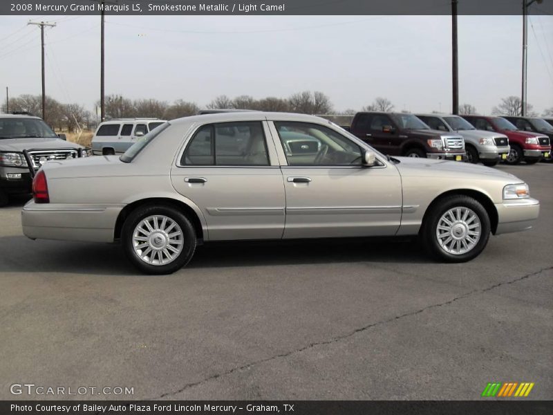 Smokestone Metallic / Light Camel 2008 Mercury Grand Marquis LS