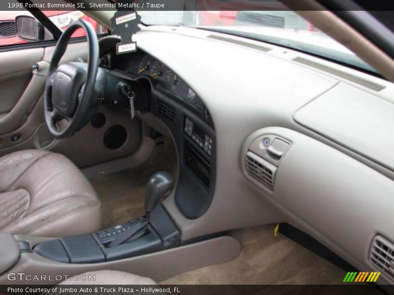 Silvermist Metallic / Taupe 1998 Pontiac Bonneville SE