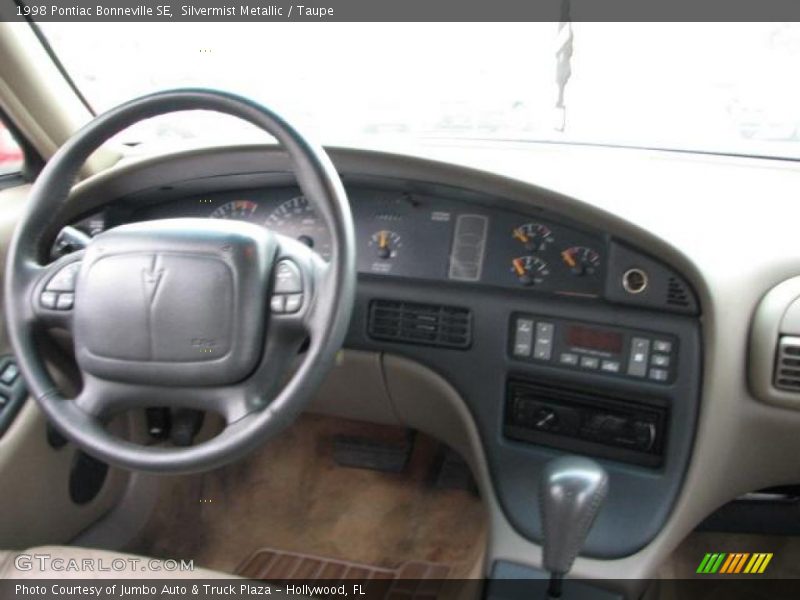 Silvermist Metallic / Taupe 1998 Pontiac Bonneville SE