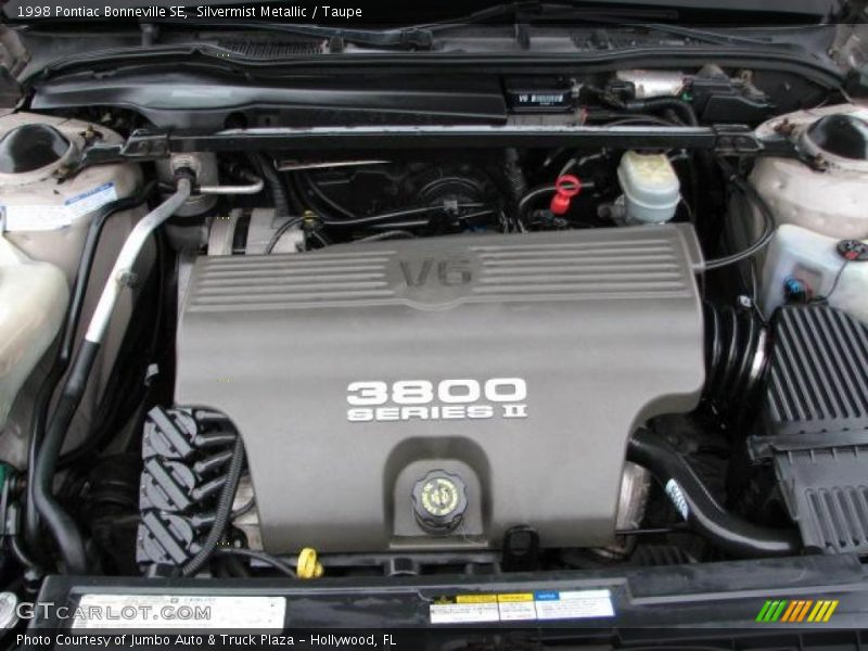 Silvermist Metallic / Taupe 1998 Pontiac Bonneville SE