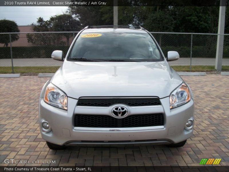 Classic Silver Metallic / Ash Gray 2010 Toyota RAV4 Limited