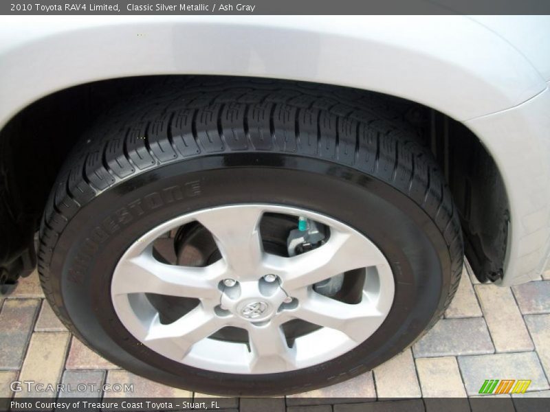 Classic Silver Metallic / Ash Gray 2010 Toyota RAV4 Limited