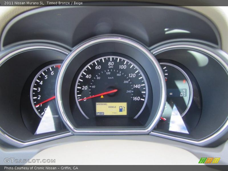  2011 Murano SL SL Gauges