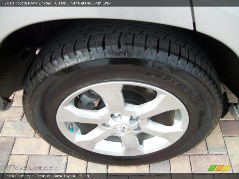 Classic Silver Metallic / Ash Gray 2010 Toyota RAV4 Limited