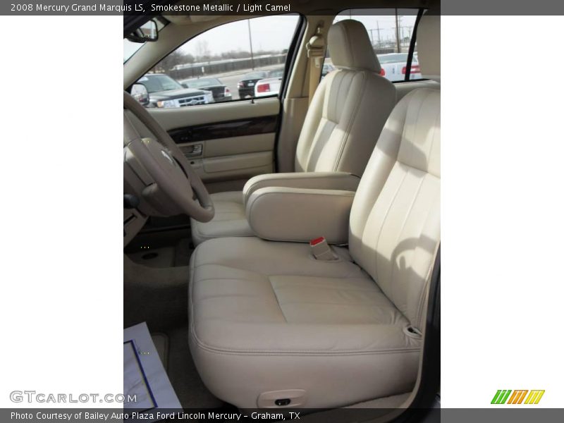 Smokestone Metallic / Light Camel 2008 Mercury Grand Marquis LS