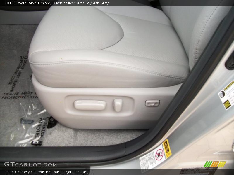 Classic Silver Metallic / Ash Gray 2010 Toyota RAV4 Limited