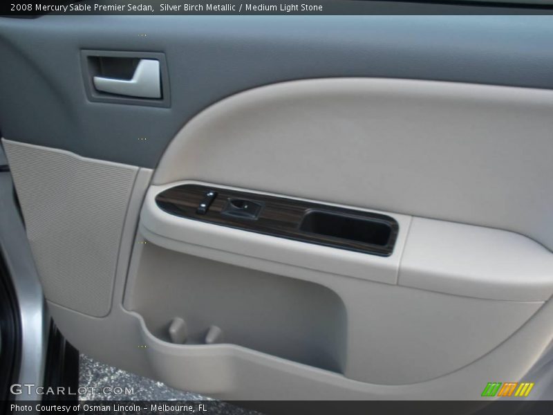 Silver Birch Metallic / Medium Light Stone 2008 Mercury Sable Premier Sedan