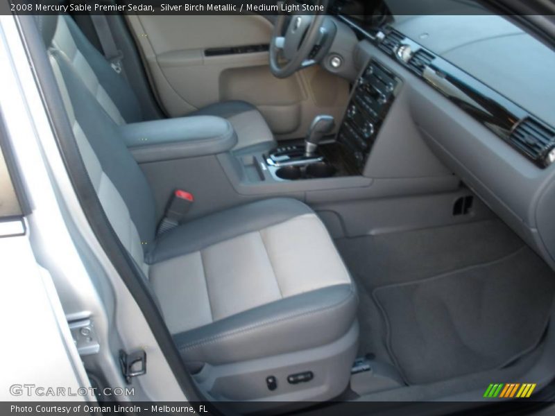 Silver Birch Metallic / Medium Light Stone 2008 Mercury Sable Premier Sedan